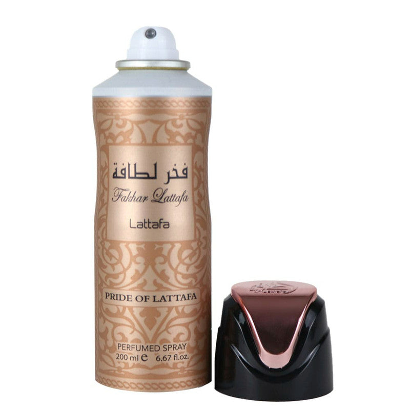 Lattafa Fakhar Women Edp 100 Ml + Deo Spray 200 Ml Set 2 Pcs