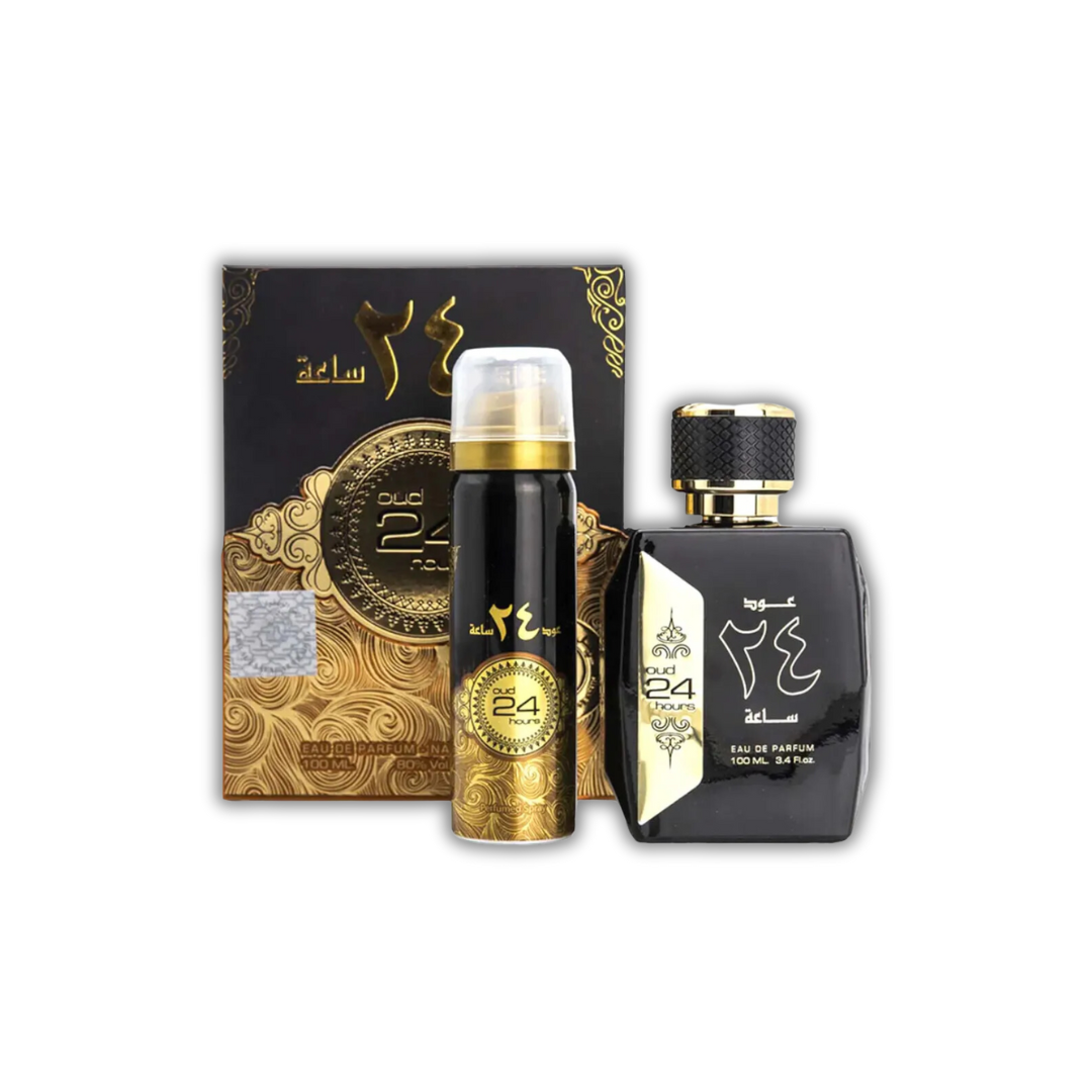 Ard Al Zaafaran Oud 24 Hours Set Edp 100 Ml + Deo Spray 50 Ml Unisex