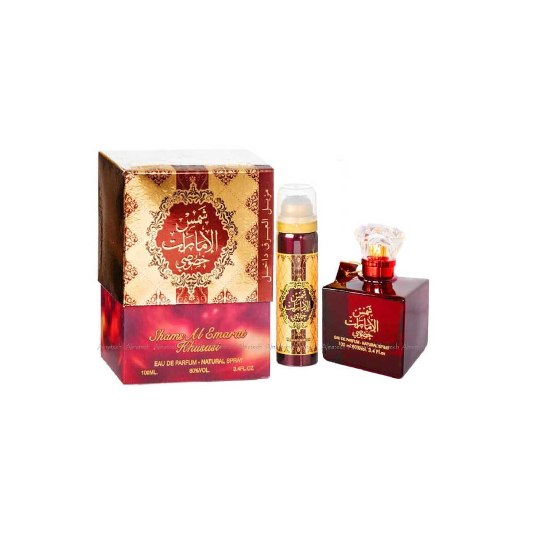 Ard Al Zaafaran Shams Al Emarat Khususi Set Edp 100 Ml + Deo 50 Ml Unisex