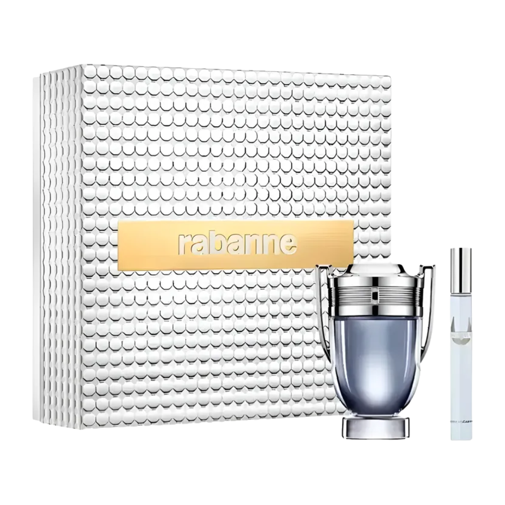 Rabanne Invictus Edt 100 Ml + 10 Ml Set 2 Pcs Hombre