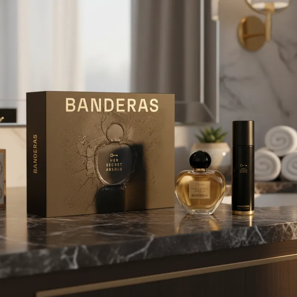 Antonio Banderas Her Secret Absolu EDT 80 Ml + 150 Ml Deo Mujer Set