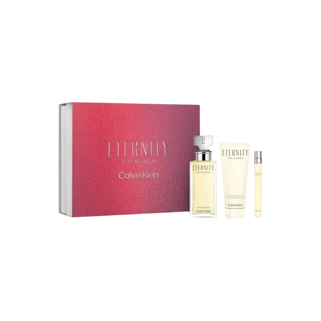 Calvin Klein Eternity Women Edp 100 Ml + 10 Ml + Shower Gel 100 Ml Set 3 Pcs