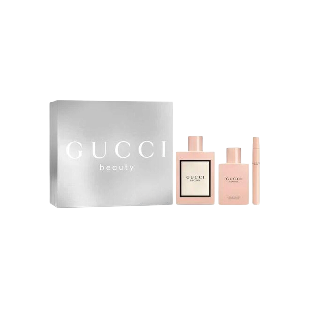Gucci Bloom Edp 100 Ml + 100 Ml Shower Gel + 10 Ml Set 3 Pcs Mujer