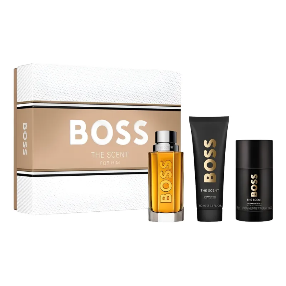 Hugo Boss The Scent Men Edt 100Ml + Sg 100Ml Deo Stick 75 Ml Set