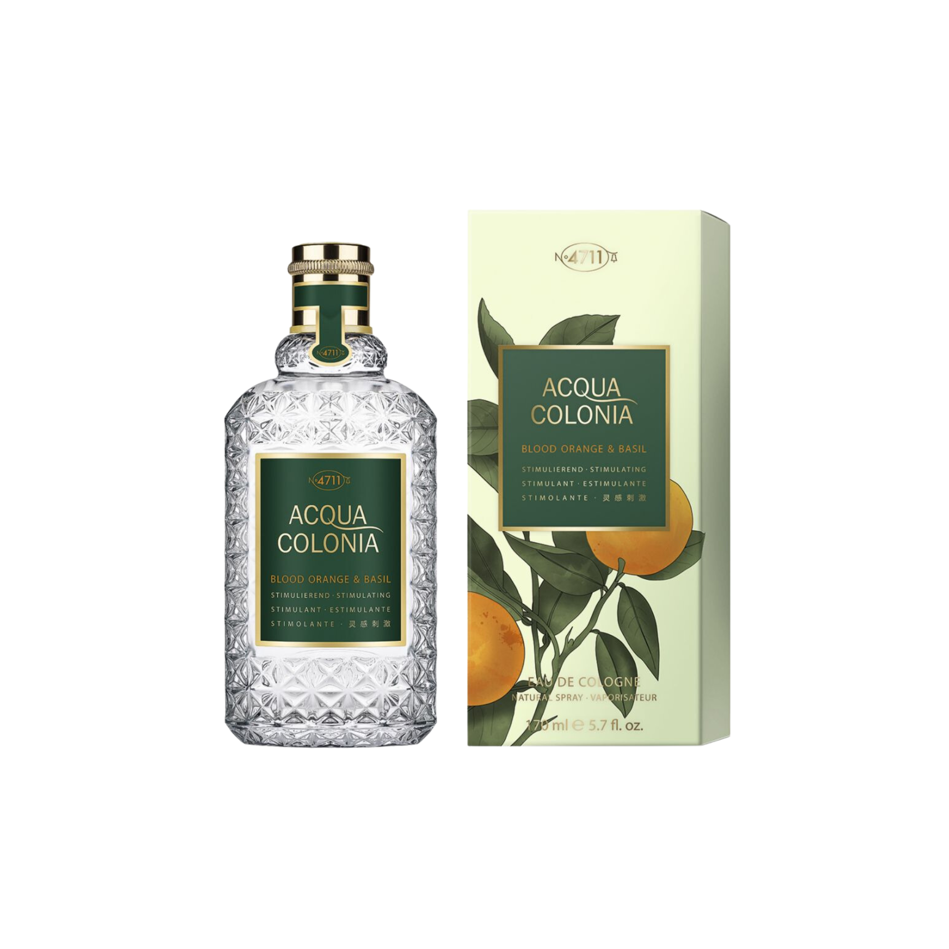 4711 Acqua Colonia Blood Orange & Basil Edc 170ml Unisex