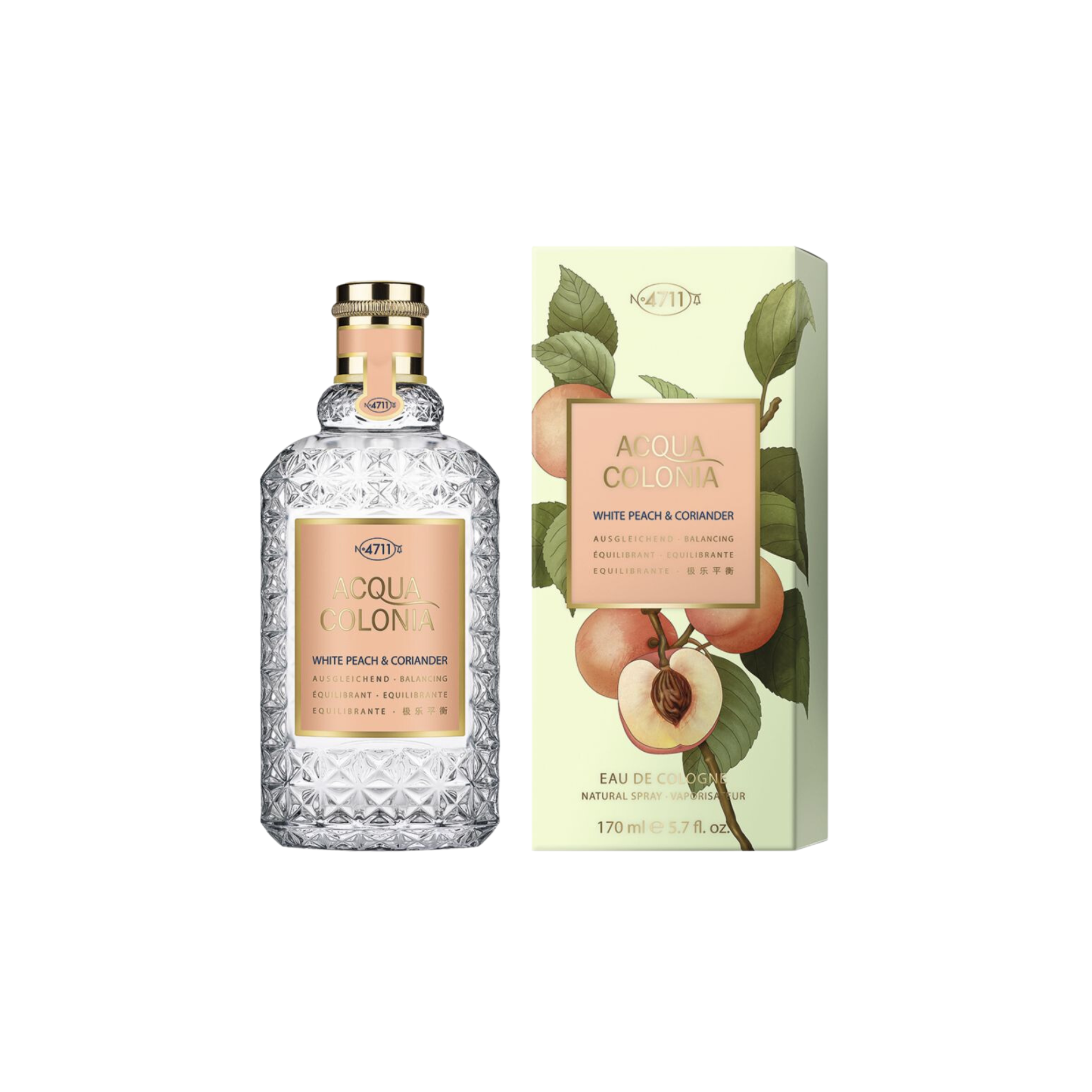 4711 Acqua Colonia White Peach & Coriander Edc 170ml Unisex