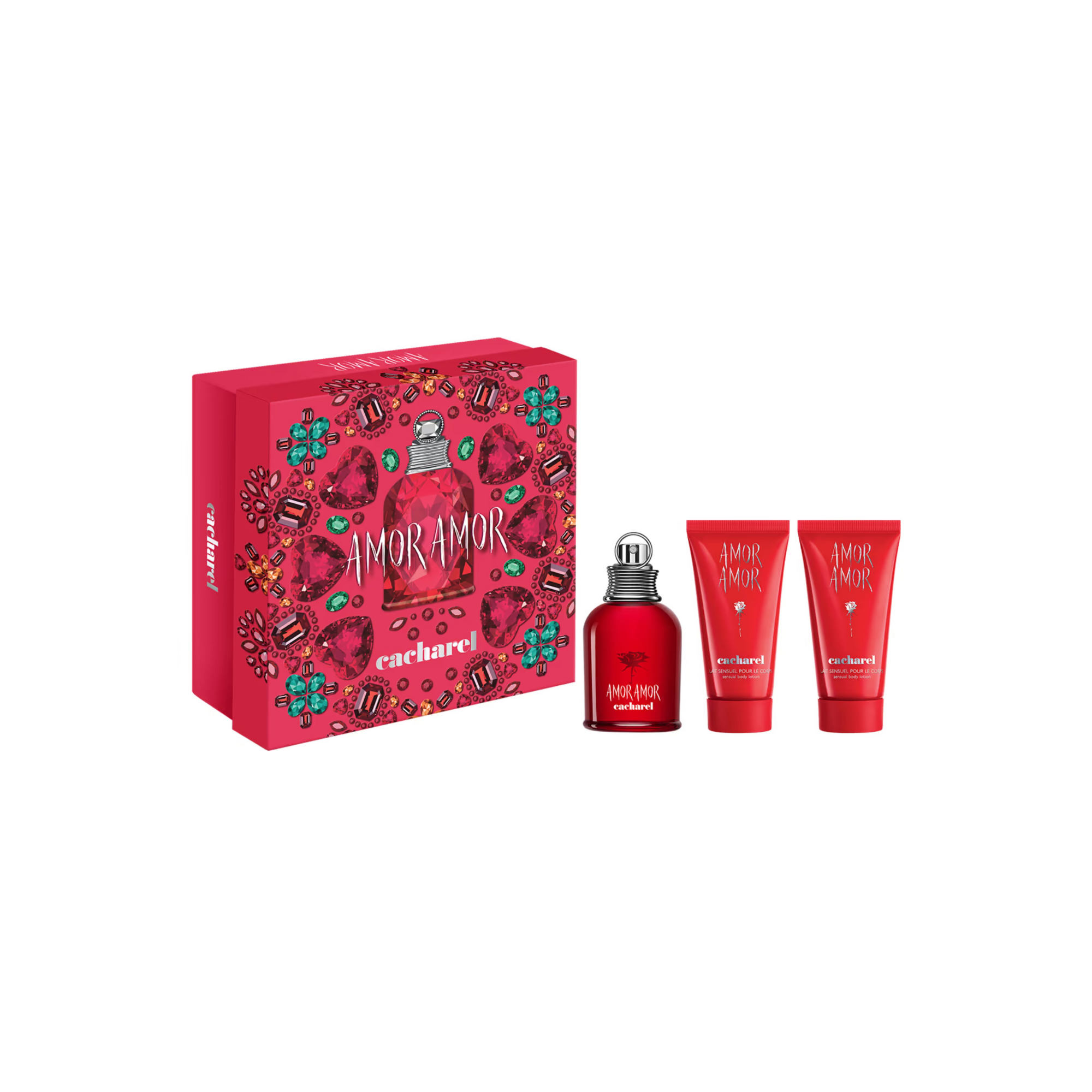 Cacharel Amor Amor Edt Set 50 ML + 2x50 ML BL Mujer