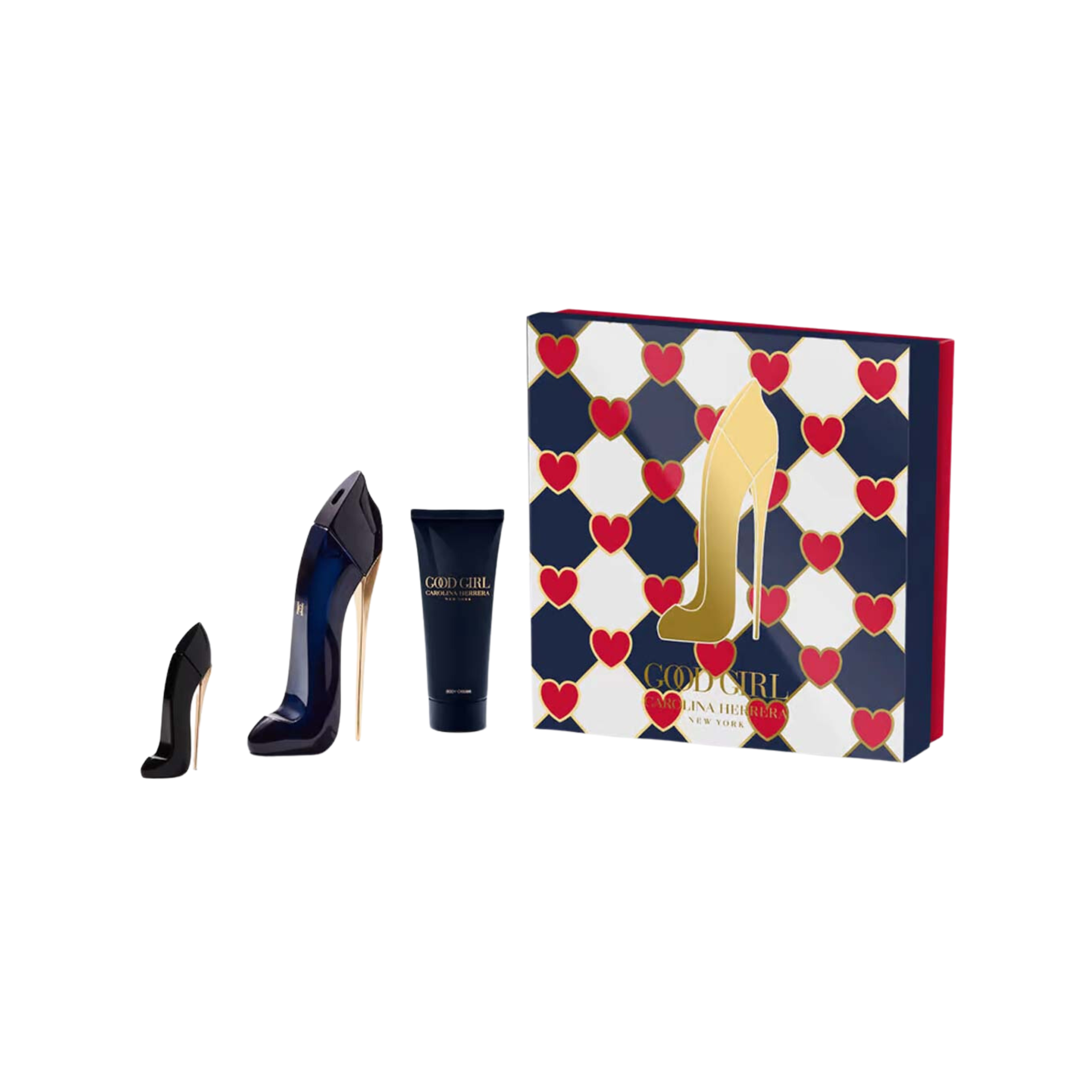 Carolina Herrera Good Girl Estuche 80ml Edp + 7ml Edp + 100ml Bl Mujer
