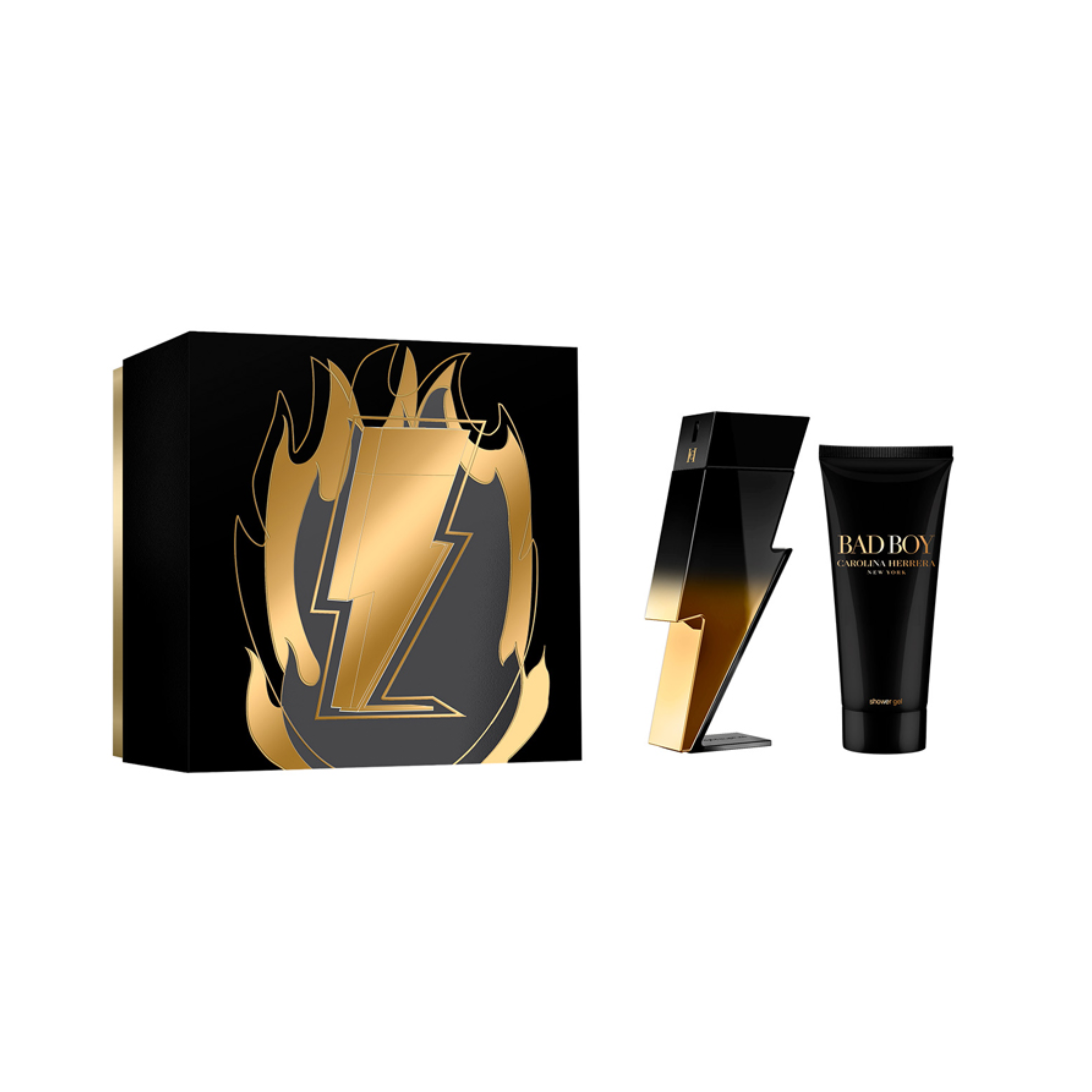 Carolina Herrera Bad Boy Set EDP 100 Ml + 100 Ml Sg Hombre Lodoro