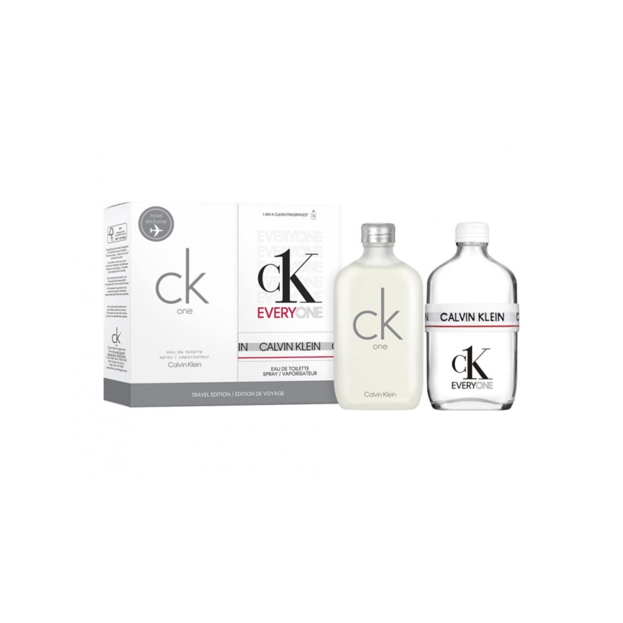 Calvin Klein Ck One Edt 100ml + Ck Everyone Edt 100ml Pack Unisex