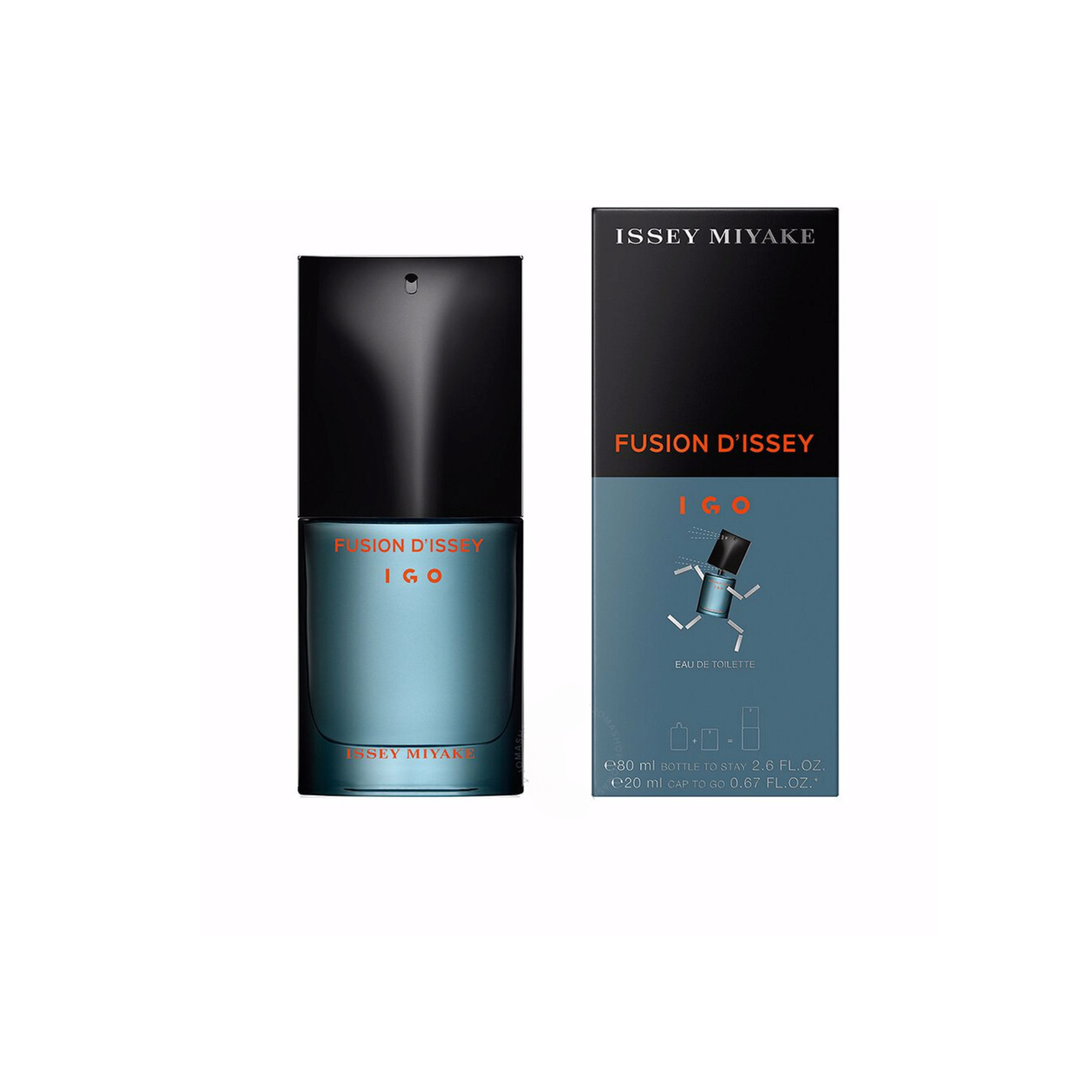 Issey Miyake L'eau D'issey Fusion Igo Edt 80 Ml + 20 Ml Tapa Hombre