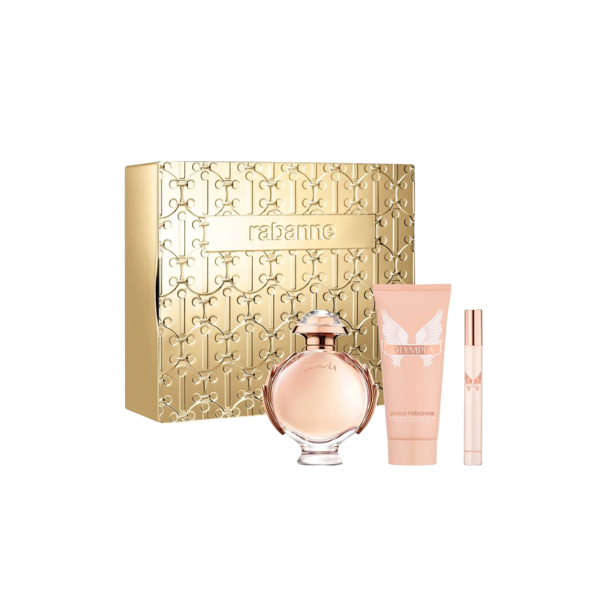 Paco Rabanne Olympea 80ml Edp + 100ml Bl + 10ml Mujer