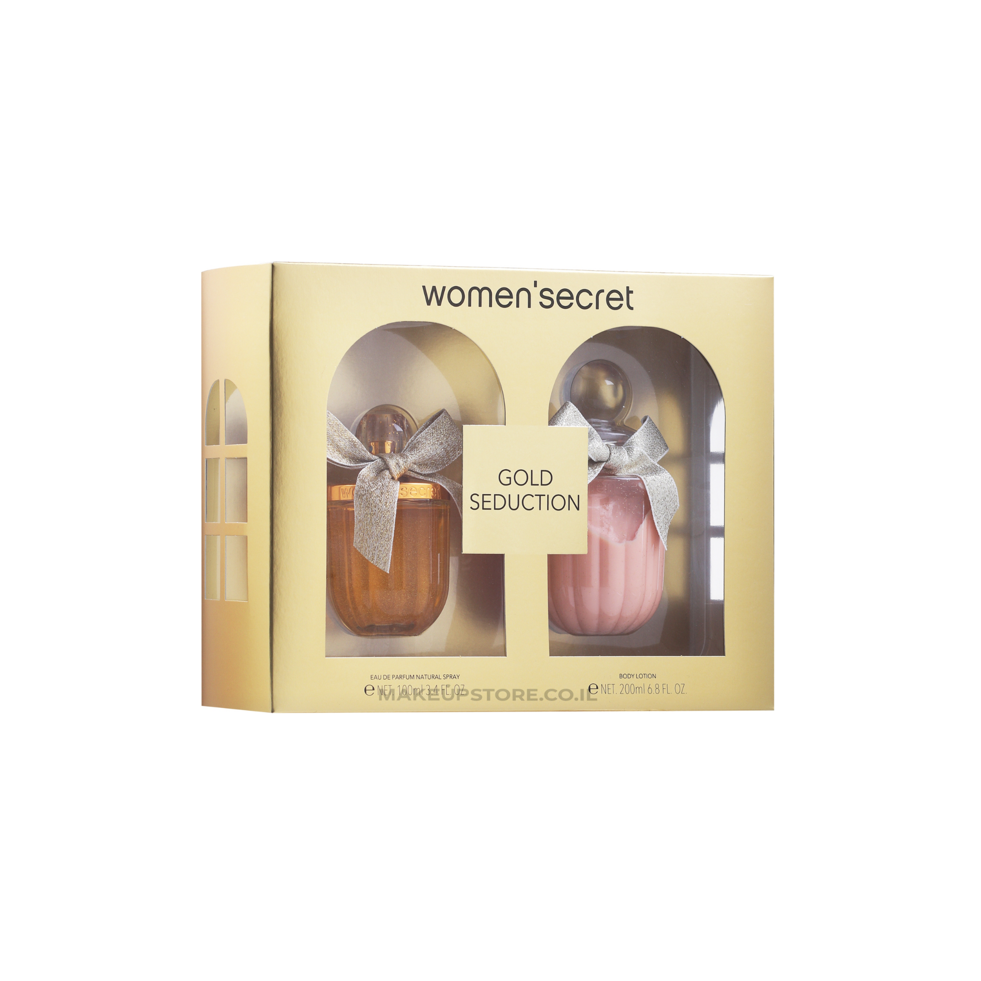 Woman Secret Gold Seduction Estuche 100ml Edp + 200ml Crema Mujer