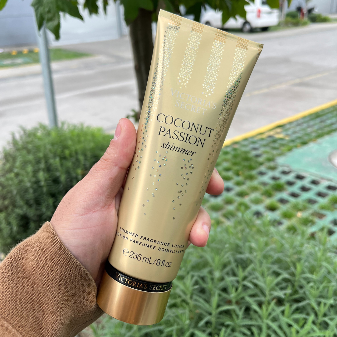 Victoria Secret Coconut Passion Shimmer Loción 236 Ml Mujer Nuevo Formato
