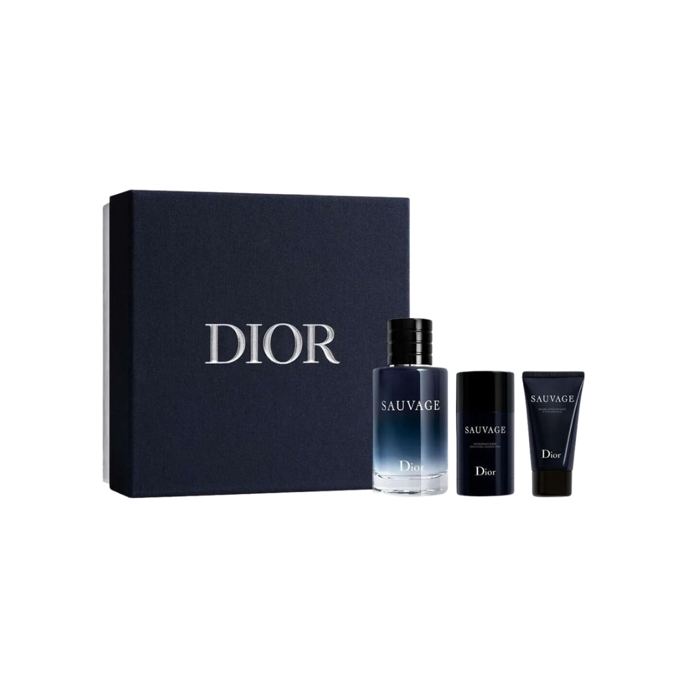 Dior Sauvage Estuche Edt 100ml + 75g Deo + 50ml As Hombre