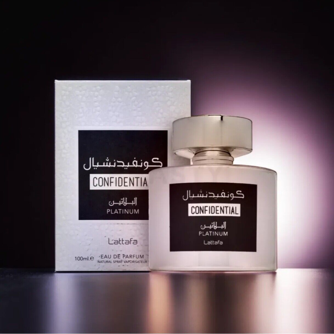 Lattafa Confidential Platinum Edp 100 Ml Unisex