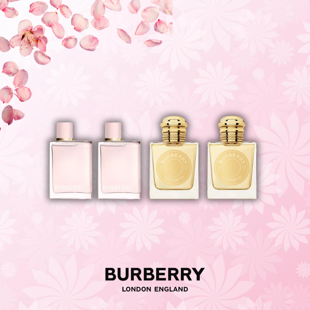 Burberry Her + Her + Goddess + Goddess Edp 5 Ml Set 4 Pcs Mini