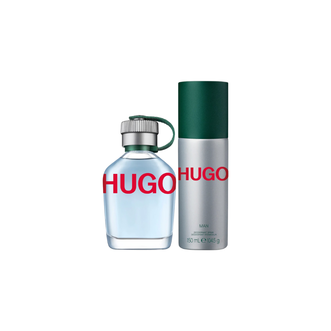 Hugo Boss Man Edt 75 Ml + Deo Spray 150 Ml Set 2 Pcs