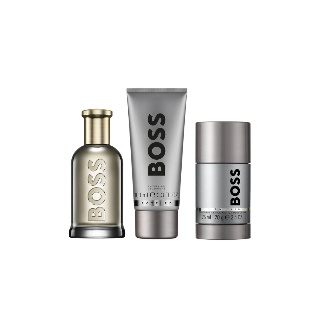 Hugo Boss Bottled Edp 100 Ml + Sg 100 Ml + Deo Spray 75 Ml Set 3 Pcs