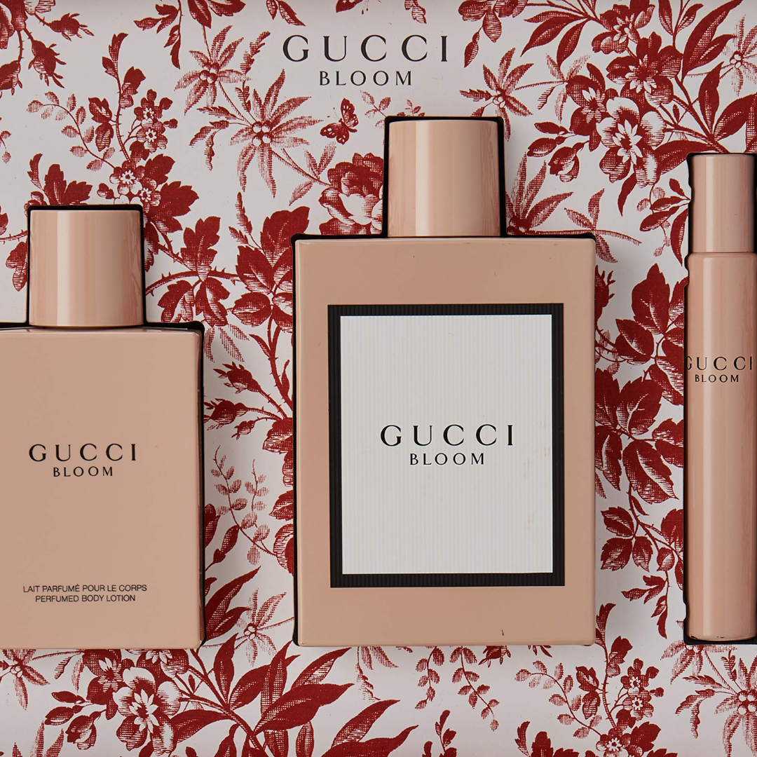 Gucci Bloom Edp 100 Ml + 100 Ml Shower Gel + 10 Ml Set 3 Pcs Mujer