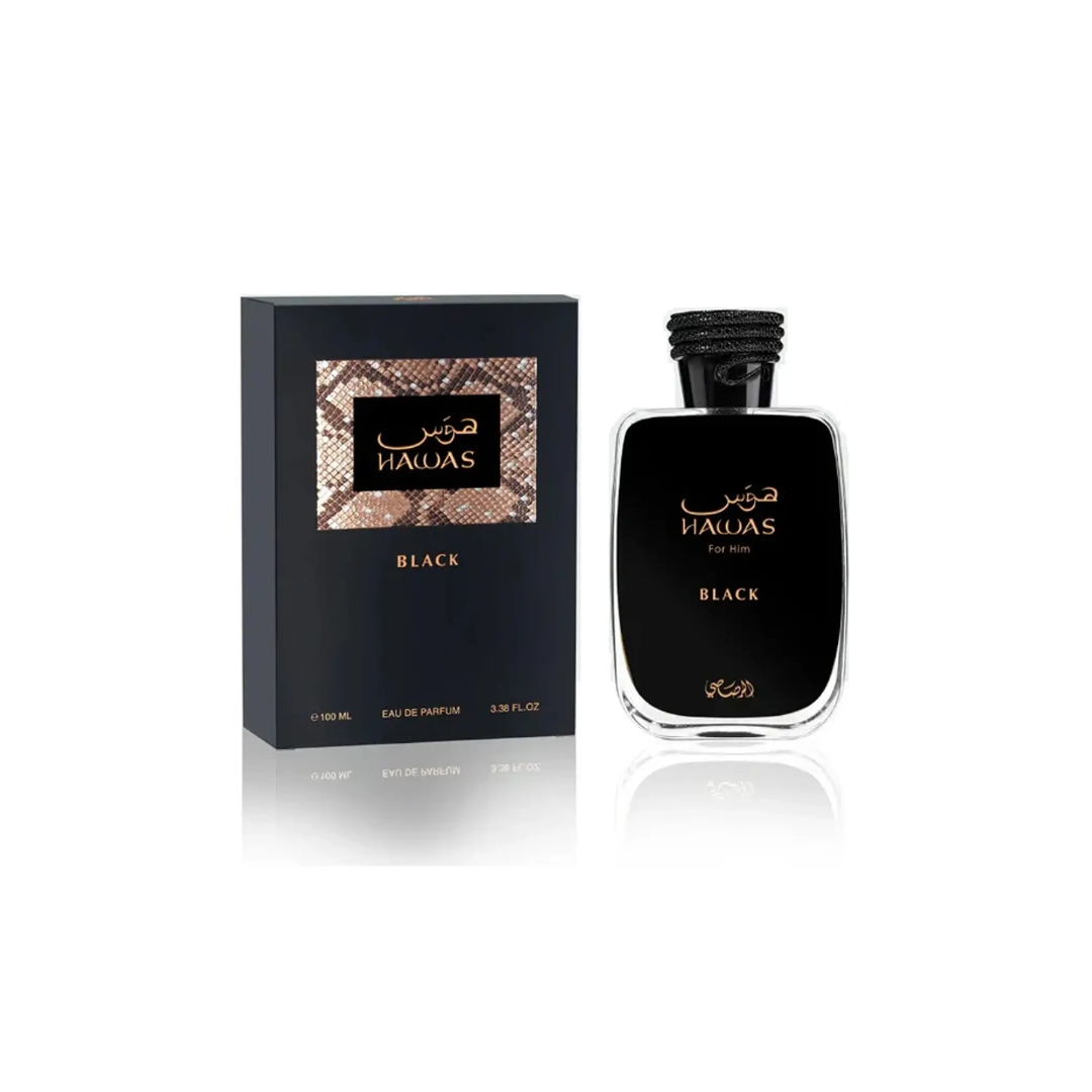 Rasasi Hawas Black EDP 100 Ml Hombre