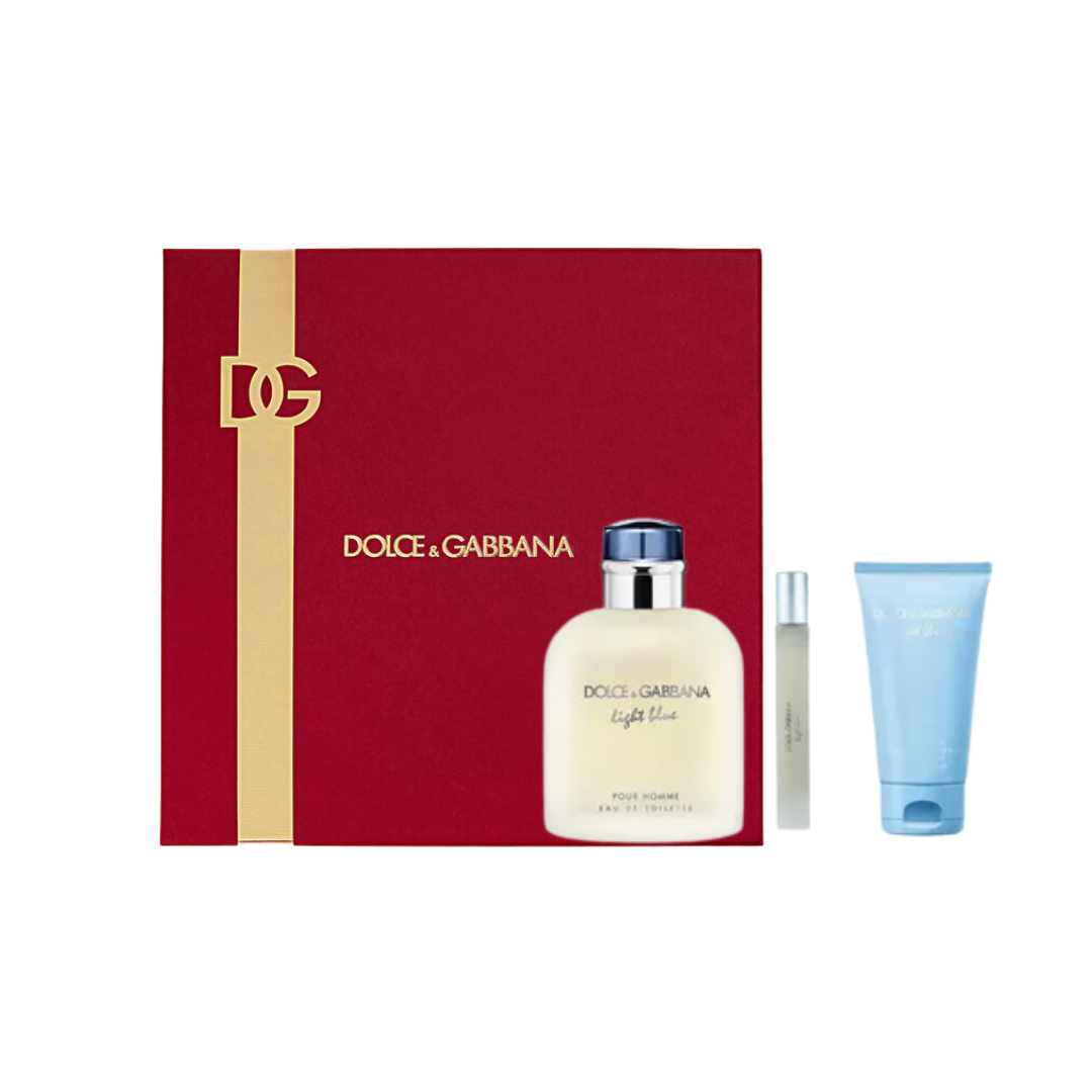 Dolce & Gabbana Edt 125ml + 10ml + 50ml Shower Gel Hombre
