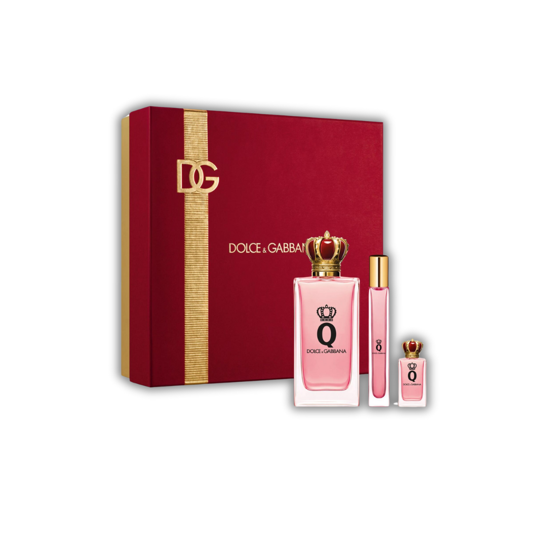 Dolce & Gabbana Q 100ml + 10ml + 5ml Set Mujer