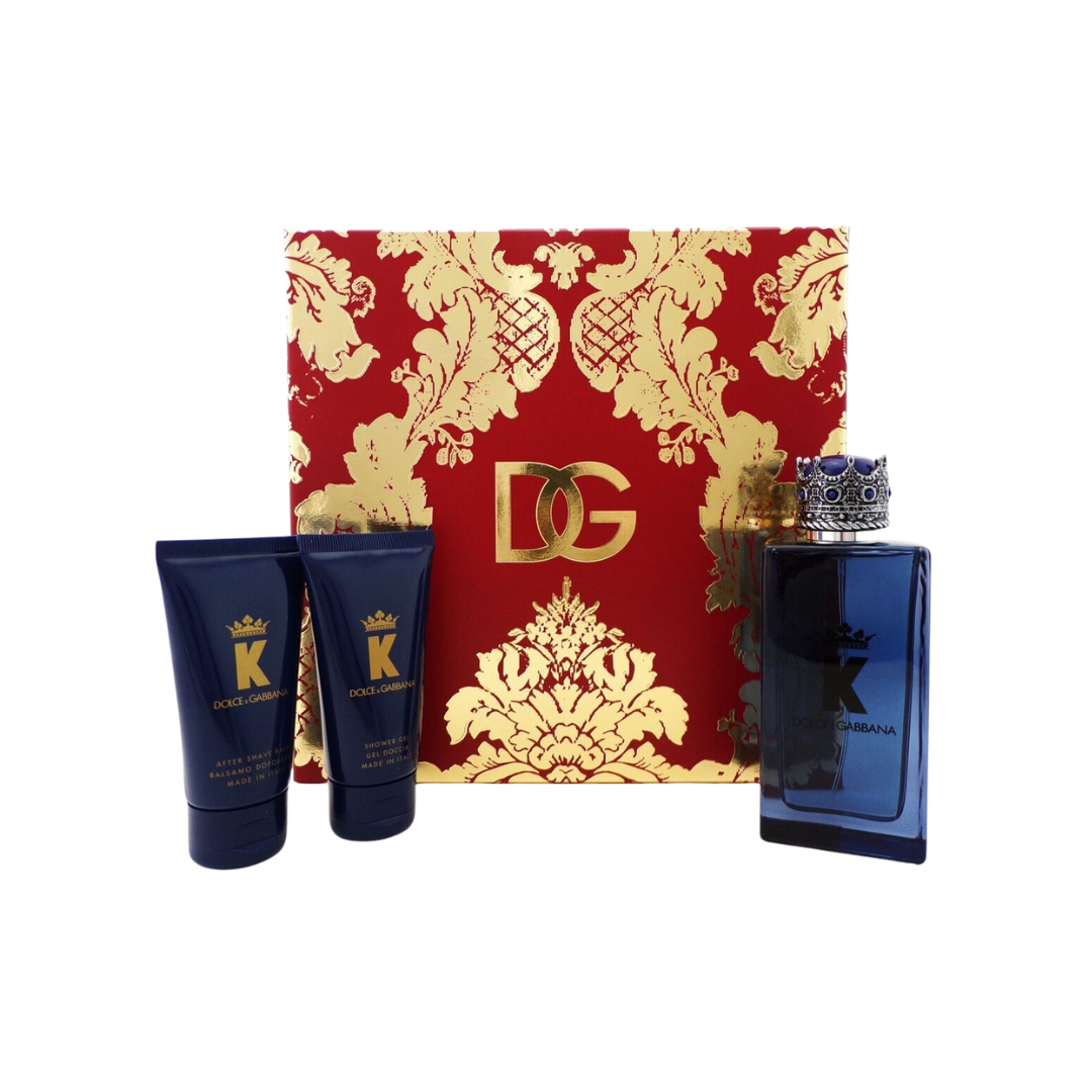 Dolce & Gabbana K Edp 100ml + Shower Gel 50ml + Balsamo 50ml Hombre