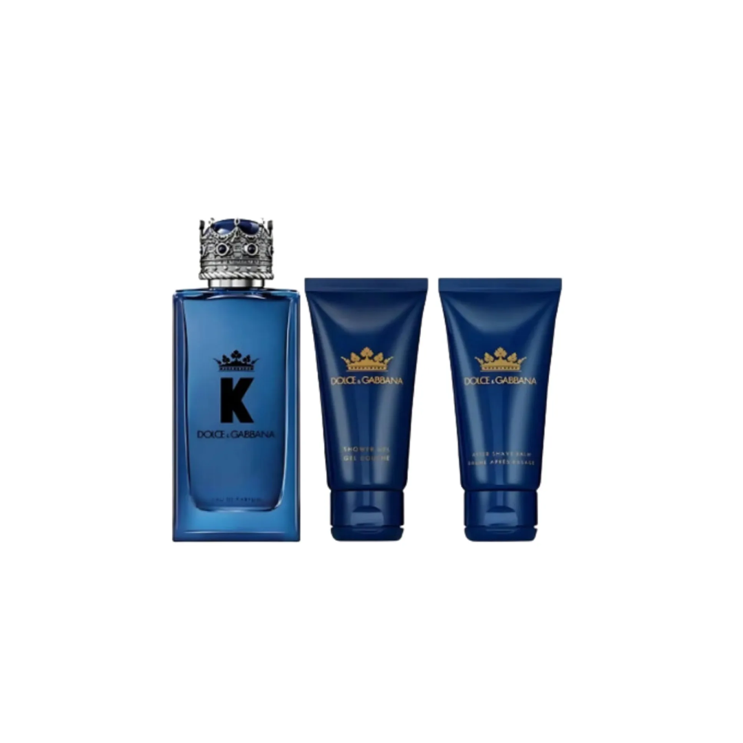 Dolce & Gabbana K Edp 100ml + Shower Gel 50ml + Balsamo 50ml Hombre