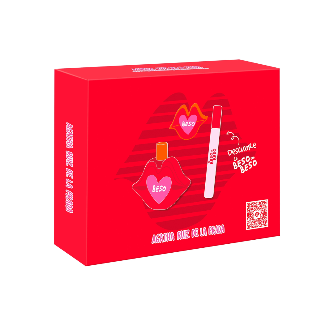 Agatha Ruiz De La Prada Beso Edt 100ml + 10ml Mujer