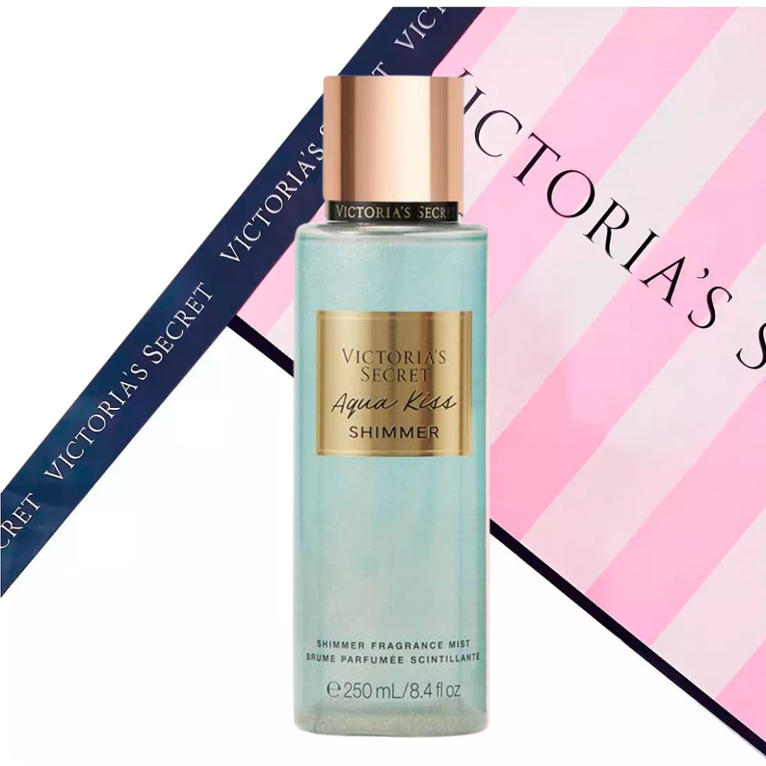 Victoria Secret Aqua Kiss Shimmer Body Splash 250Ml Mujer