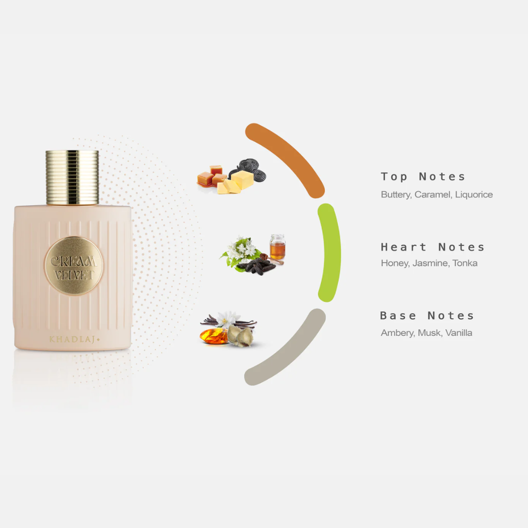 Khadlaj Cream Velvet Extrait De Parfum 100 Ml Mujer