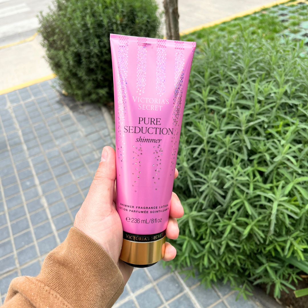 Victoria Secret Pure Seduction Shimmer Loción 236 Ml Mujer Nuevo Formato