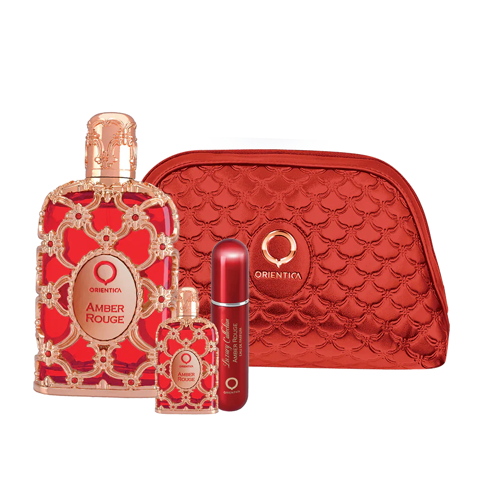 Orientica Amber Rouge Edp 80ml + 7,5ml + Atomizador + Git Bag Unisex