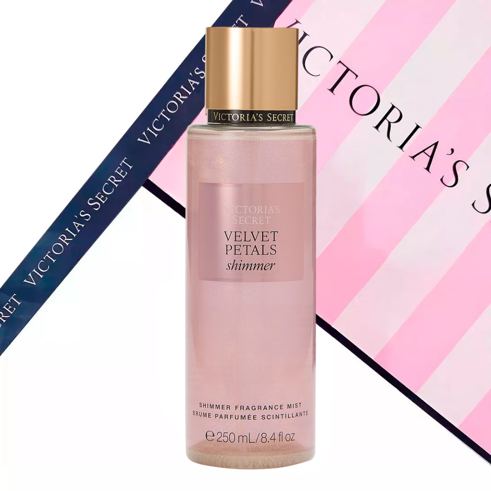 Victoria Secret Velvet Petals Shimmer Body Splash 250ml Mujer Nuevo Formato