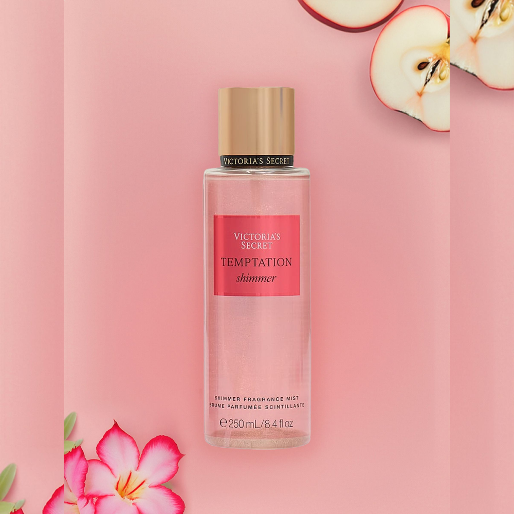 Victoria Secret Temptation Shimmer Splash 250ml Nuevo Formato