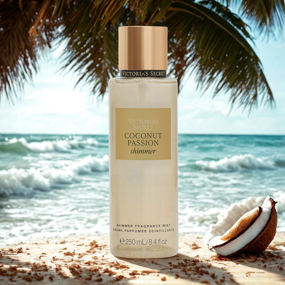 Victoria Secret Coconut Passion Shimmer Body Mist 250ml Nuevo Formato