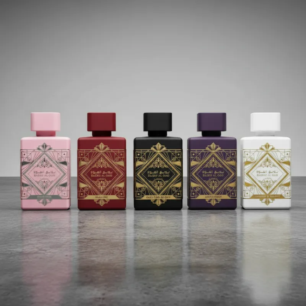 Set 5 piezas Lataffa Badee Edp 5 Ml x 5 Mini Unisex