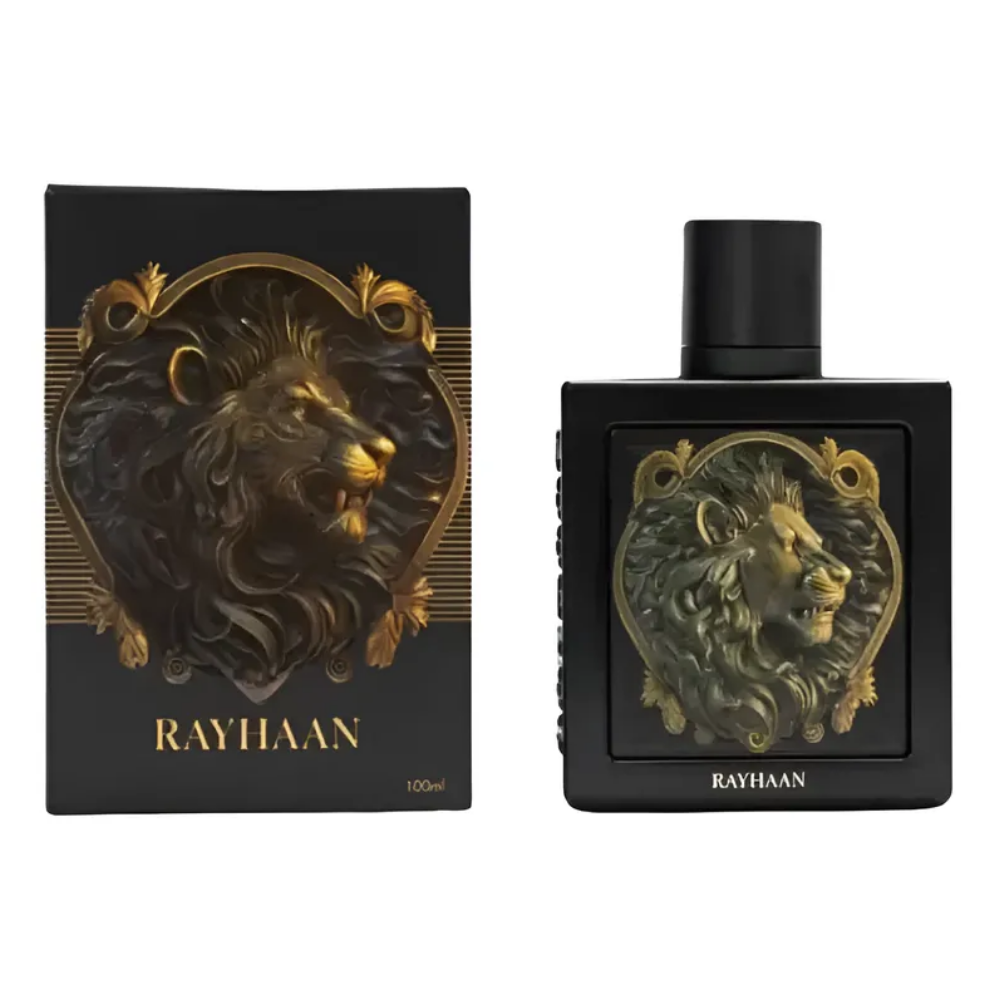 Rayhaan Lion Edp 100 Ml Perfume Frutal para Hombre