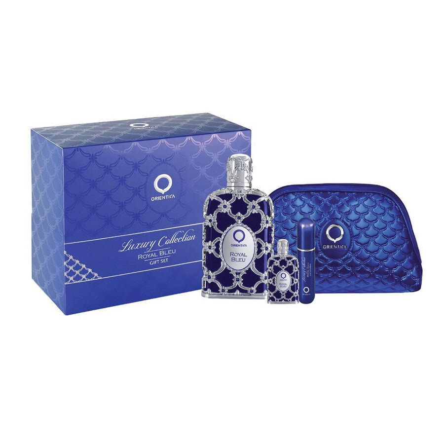 Orientica Royal Bleu EDP 80ml + 7.5mL + Atomizador Recargable + Git Bag Unisex