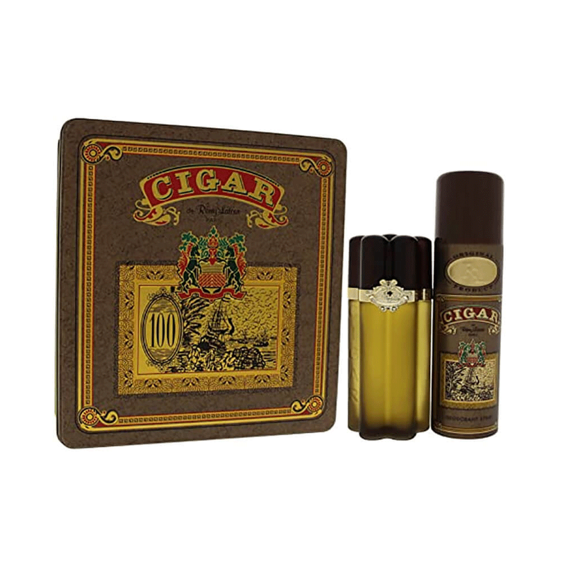 Cigar Cigar EDT Estuche 2 Pcs 100 Ml + Deo 200 Ml Hombre - Lodoro Perfumes