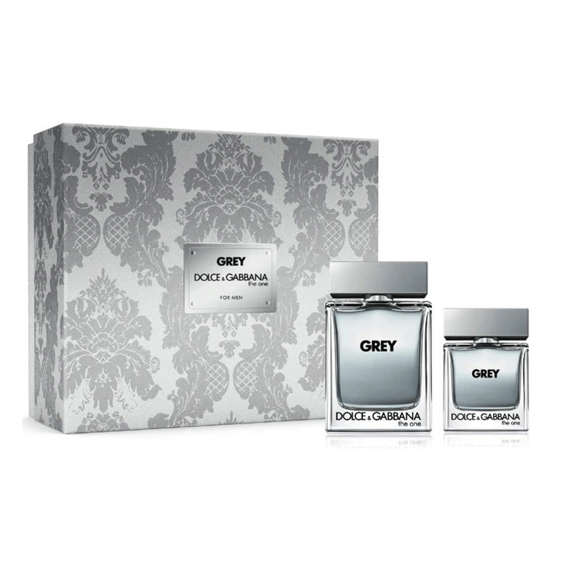 Perfume Dolce & Gabbana The One Grey Intense Edt Estuche 2 Pcs 100 Ml + 30 Ml Hombre