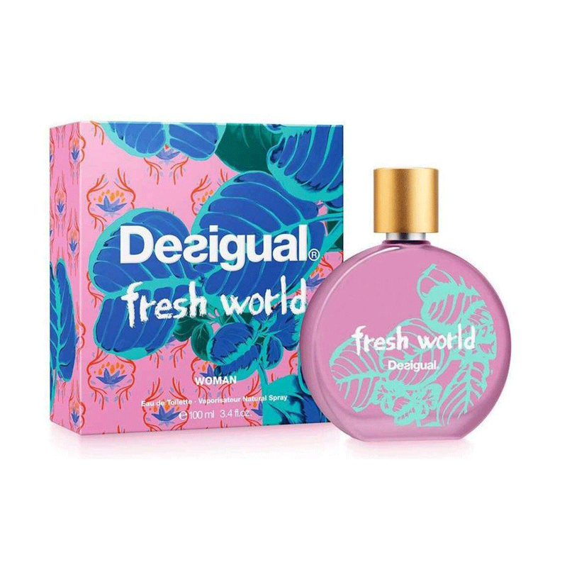 Desigual Fresh World EDT 100 Ml Mujer - Lodoro Perfumes