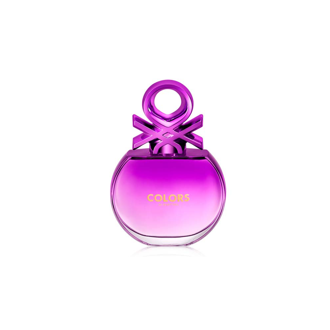 Benetton Colors Purple EDT 80 Ml Mujer Tester