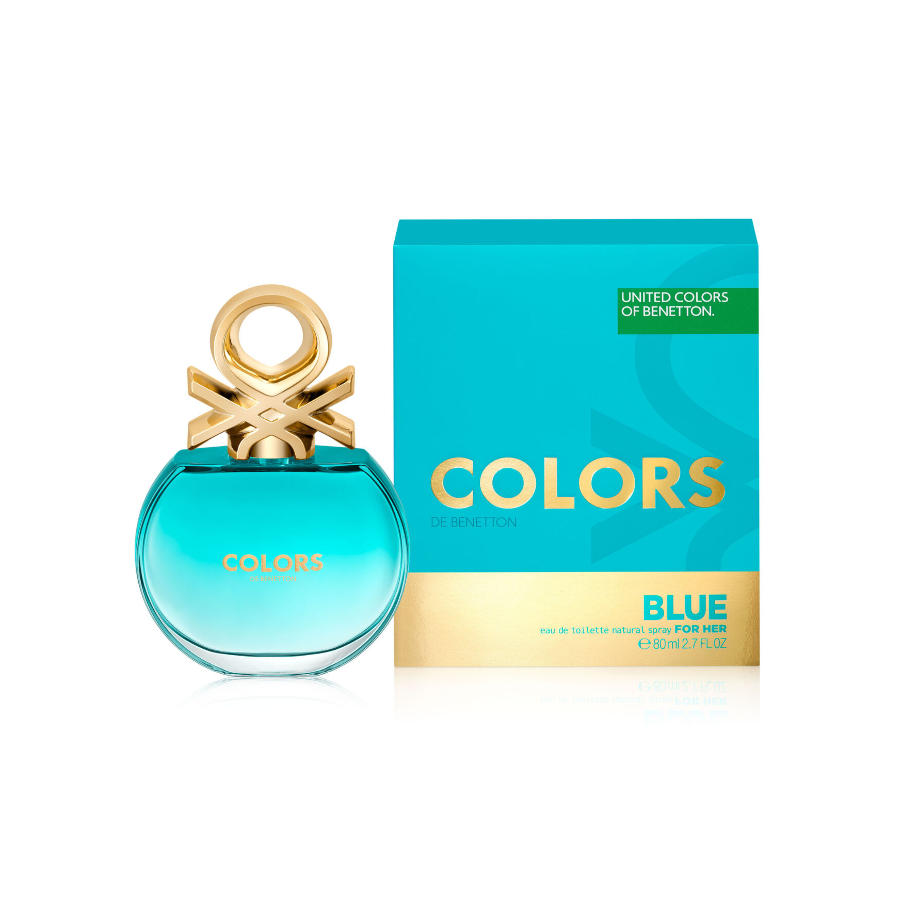 Benetton Colors Blue EDT 80Ml Mujer Lodoro