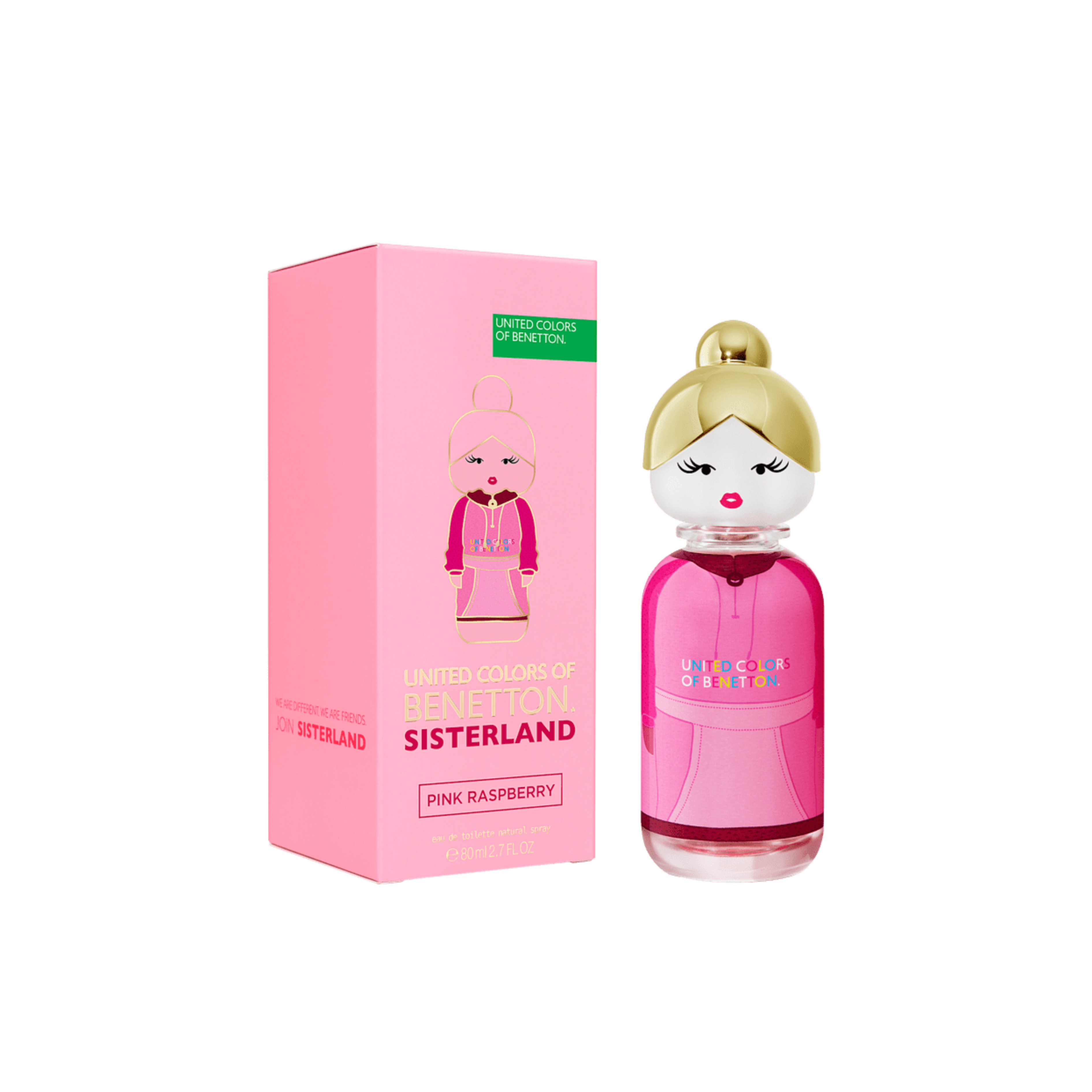 Sisterland Pink Raspberry Benetton EDT 80 Ml Mujer Lodoro