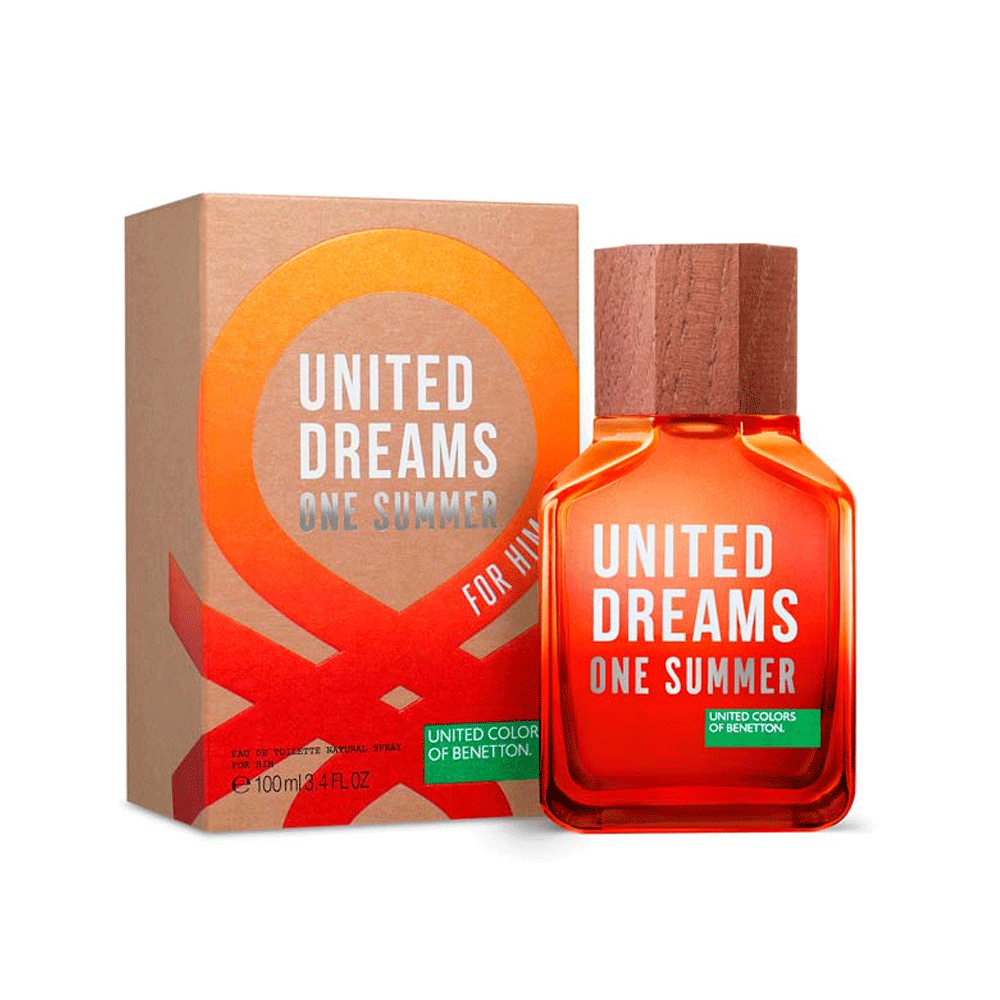 Benetton United Dreams One Summer EDT 100 ML Hombre - Lodoro Perfumes