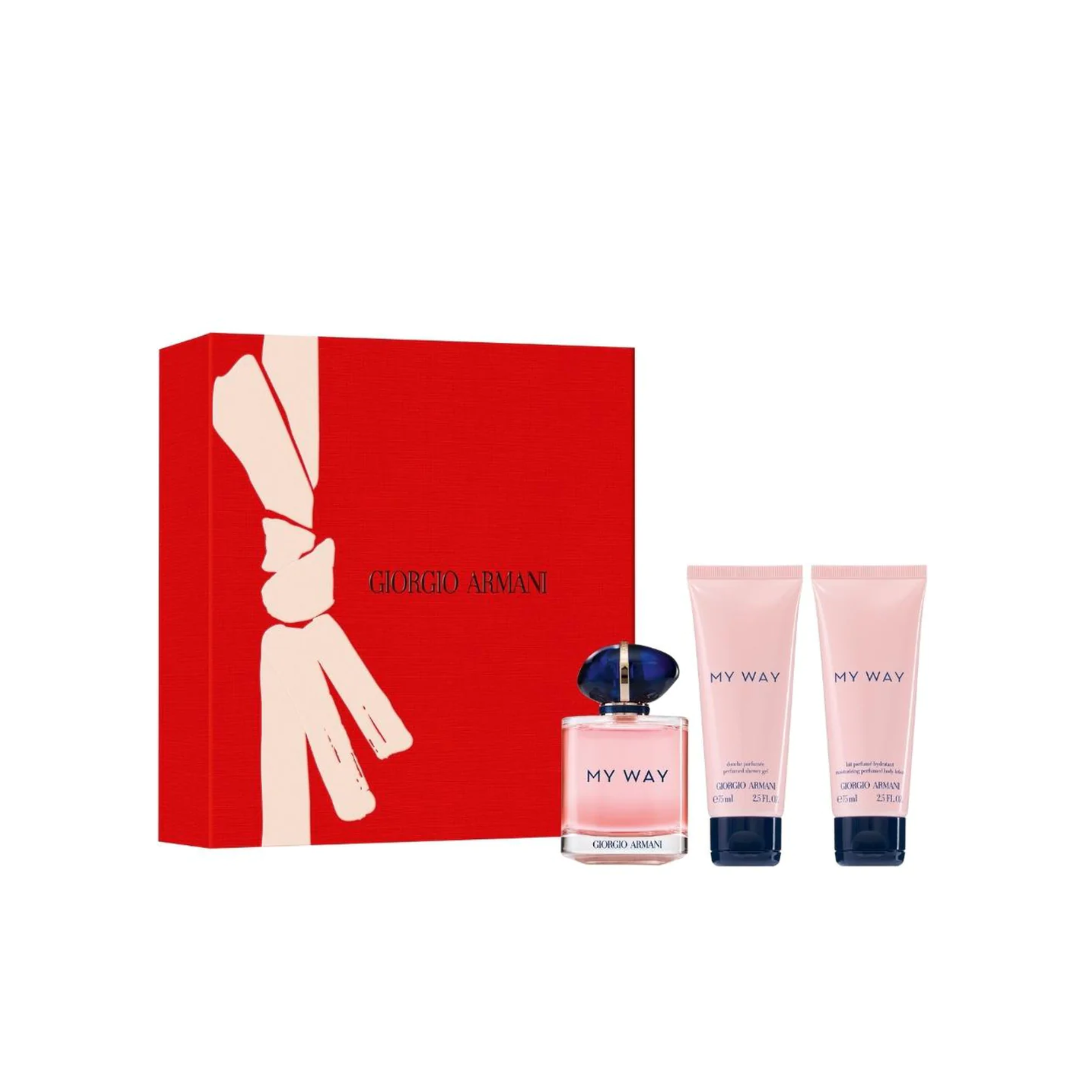 Giorgio Armani My Way Estuche Edp 90ml + 75ml Sg + 75 ml Bl Mujer