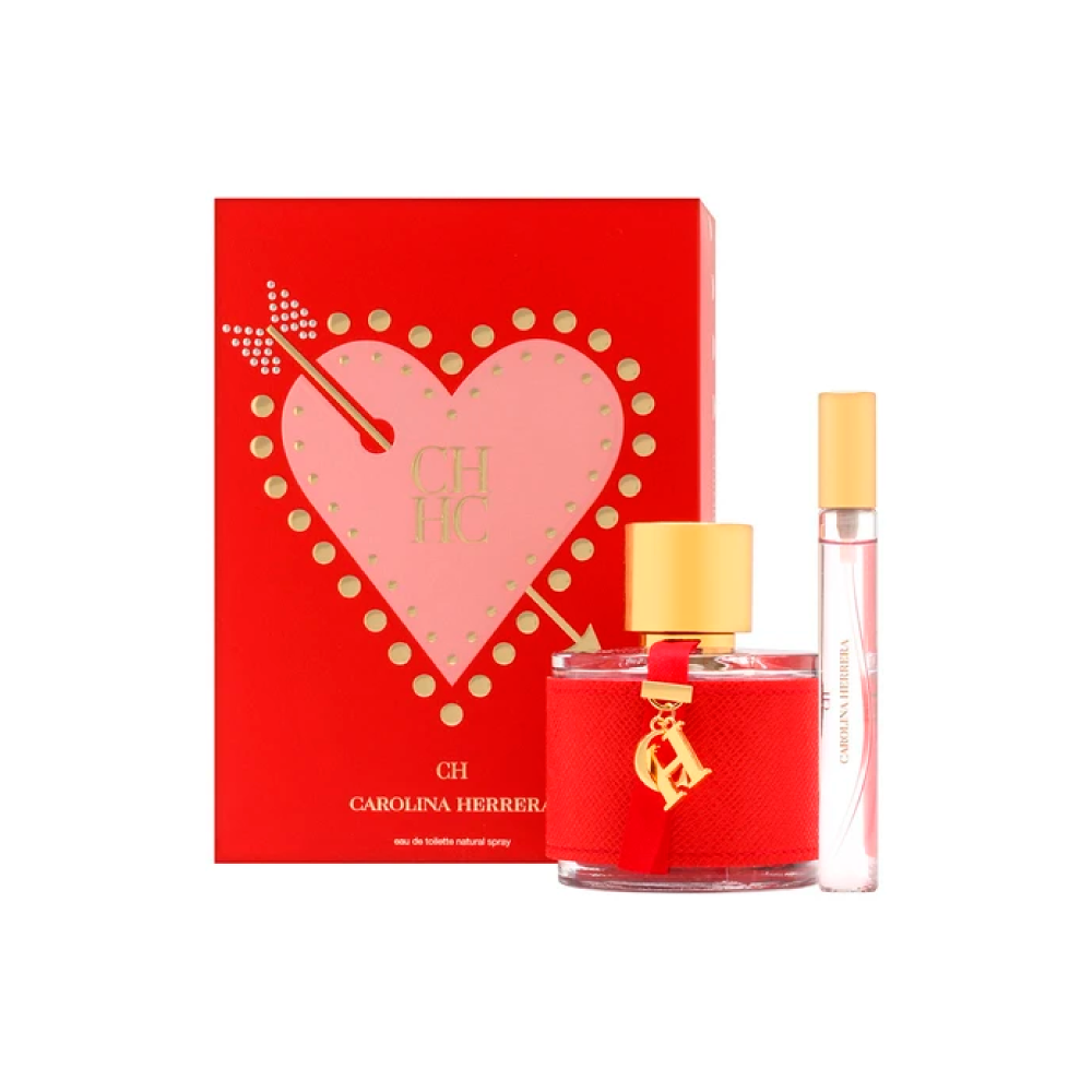 CH Carolina Herrera Set EDT 100 Ml + 10 Ml Mujer - Lodoro Perfumes