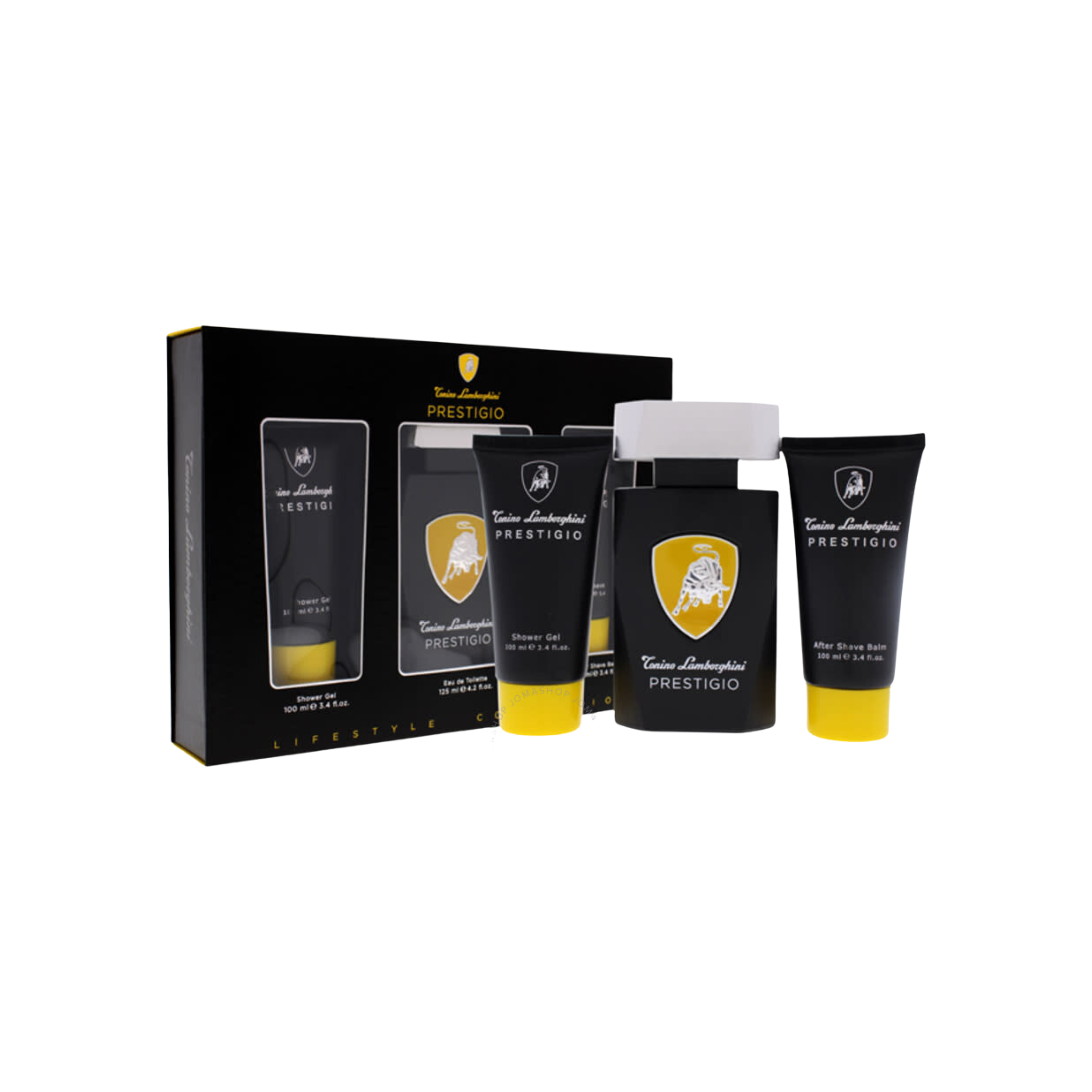 Lamborghini Prestigio Estuche Edt 125ml + 100ml Sg + 100ml As Hombre